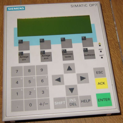OP7/PP PLC HMI Panel LC Display 6AV3607-1JC20-0AX1 Operator Panel
